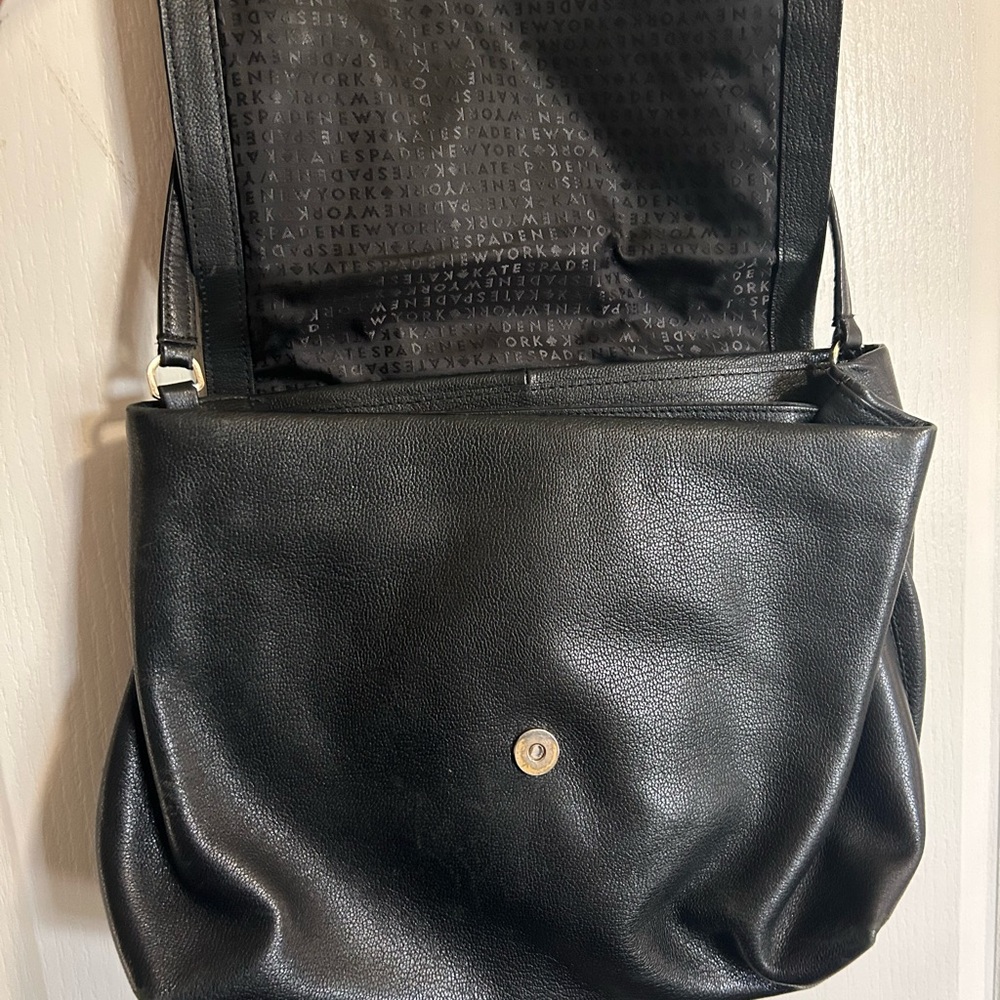 Kate Spade New York Bailey Street Bruna leather satchel in black - Picture 5 of 5